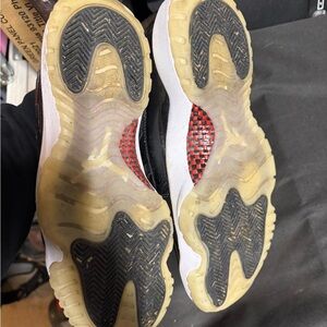 Jordan Sneakers Black and Red